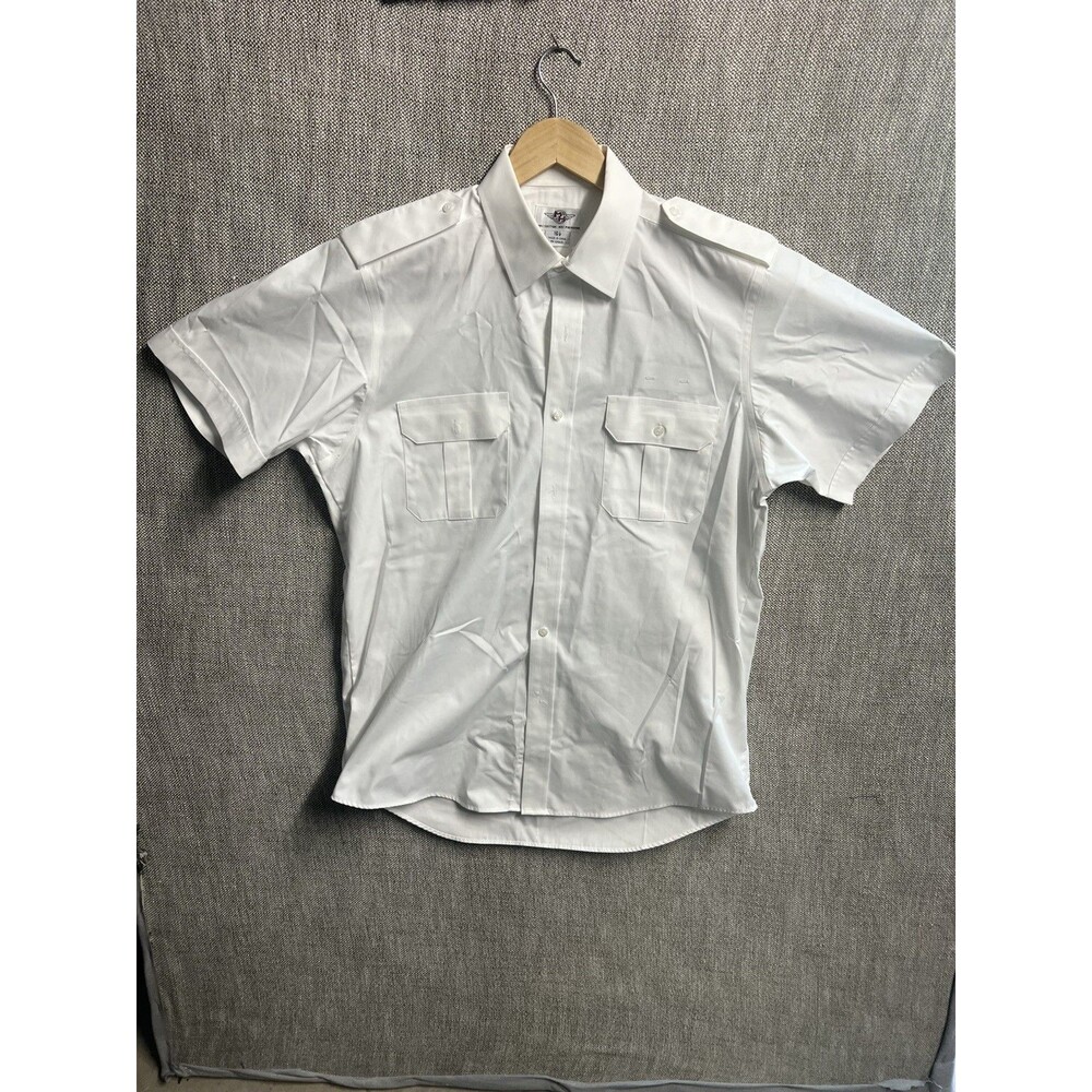 Men’s MH Murphy & Hartelius Men's Pilot Uniform Short Sleeve Size 16 1/2